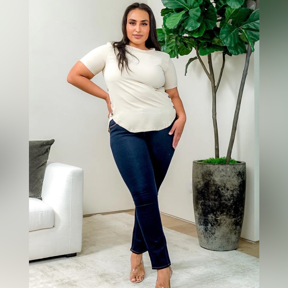 ZENOBIA-Short Sleeve Blouse